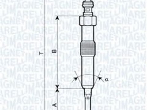 Bujie incandescenta RENAULT CLIO IV MAGNETI MARELLI 062900089304