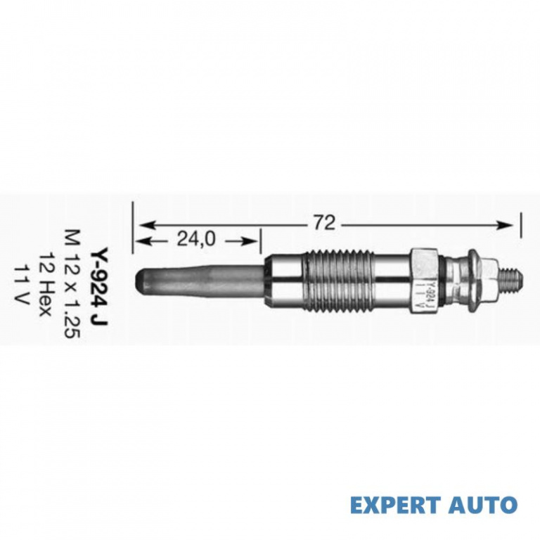 Bujie incandescenta Renault ESPACE Mk II (J/S63_) 1991-1996 #2 0001598101