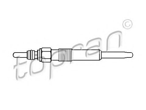 Bujie incandescenta RENAULT GRAND SCENIC II (JM0/1) (2004 - 2016) TOPRAN 107 119 piesa NOUA