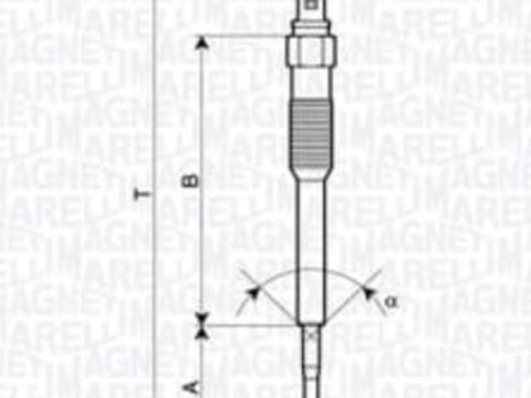 Bujie incandescenta SMART FORTWO 0.8D 08.09- B Fara status