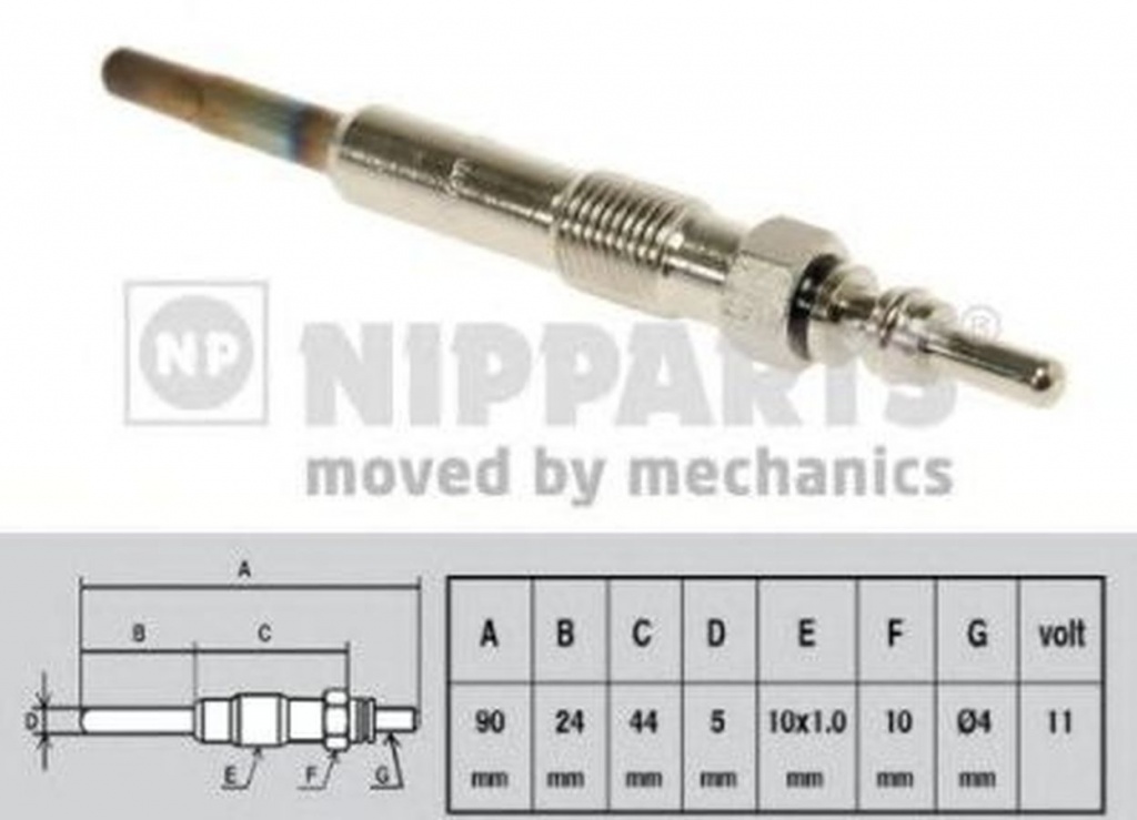Bujie incandescenta SUZUKI GRAND VITARA II JT NIPPARTS J5715014