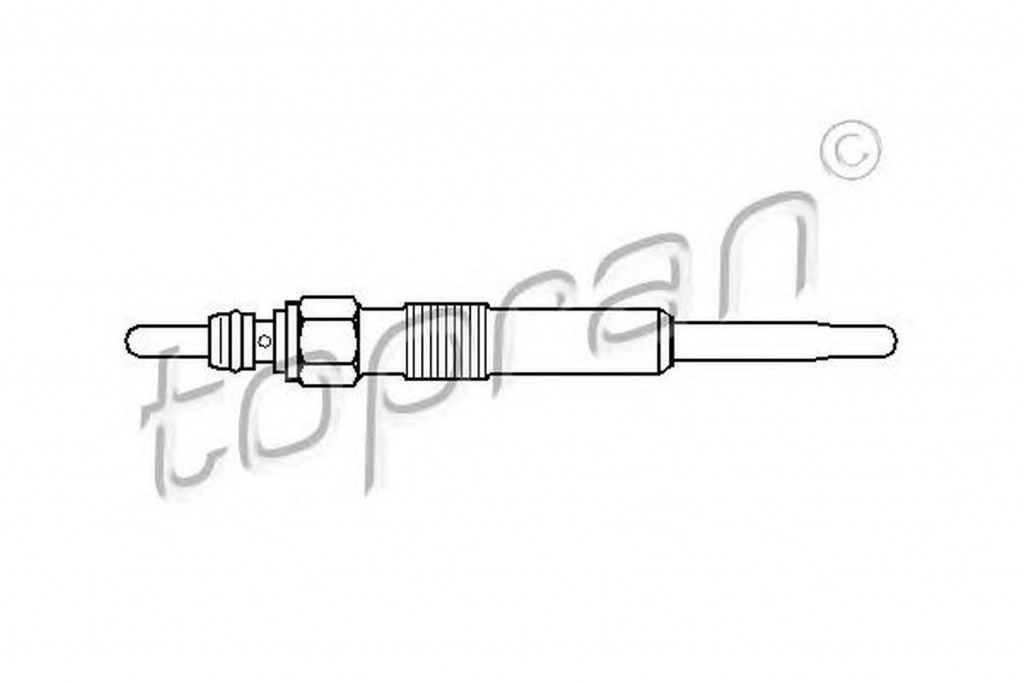 Bujie incandescenta VW BORA 1J2 TOPRAN 109480