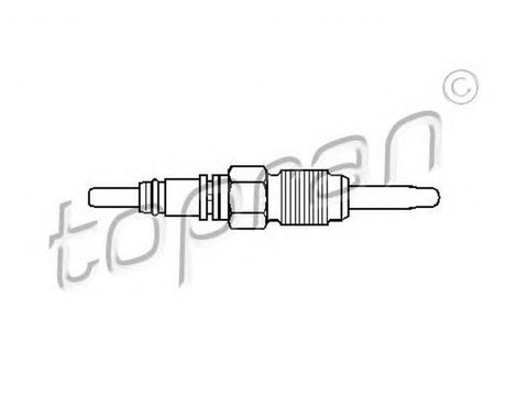 Bujie incandescenta VW BORA combi 1J6 TOPRAN 107118