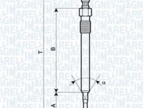 Bujie incandescenta VW POLO 6R 6C MAGNETI MARELLI 062900061304