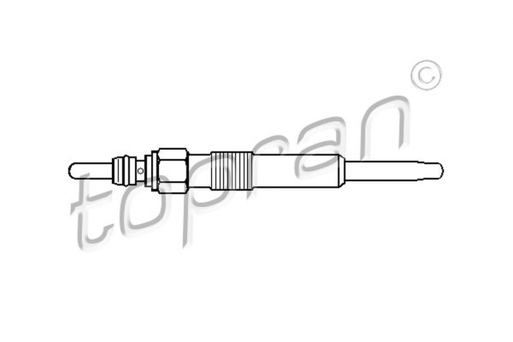 Bujie incandescenta VW TRANSPORTER IV bus 70XB 70XC 7DB 7DW 7DK TOPRAN 107119