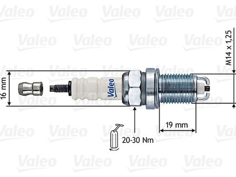 Bujii ALFA ROMEO 147 937 VALEO 246852 PieseDeTop