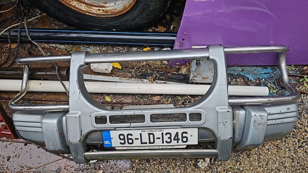 Bullbar berbec bullbar inox bara fata Mitsubishi Pajero sport