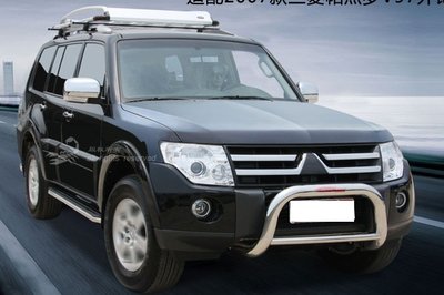 BULLBAR DIN INOX MITSUBISHI PAJERO IV 2007-2013[3&