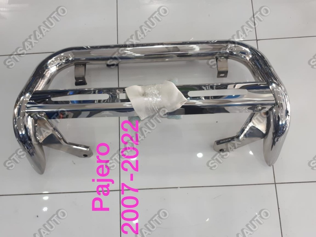 BULLBAR DIN INOX MITSUBISHI PAJERO IV 2007-2022[3&