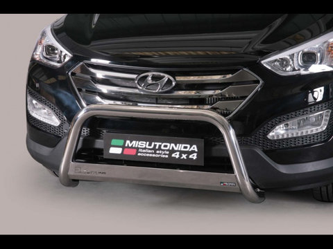 Bullbar Hyundai Santa Fe 63mm 2012> cu omologare de circulatie pe drumurile publice