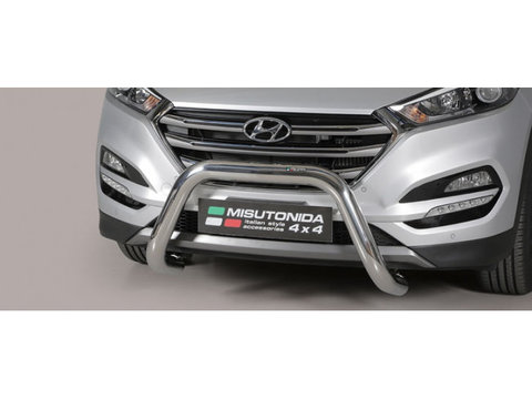 Bullbar Hyundai Tucson 76mm 2015>2017 cu omologare de circulatie pe drumurile publice