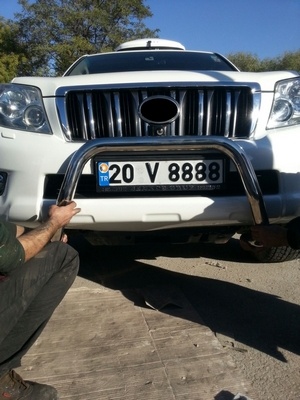 Bullbar inox compatibil Toyota Toyota Land Cruiser 150 COD: K32