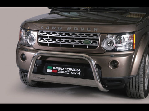 Bullbar Land Rover Discovery 4 63mm 2012>2017 cu omologare de circulatie pe drumurile publice
