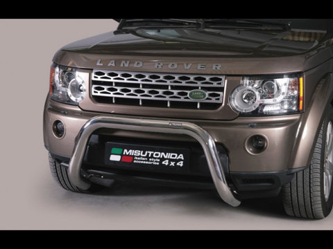 Bullbar Land Rover Discovery 4 76mm 2012>2017 cu omologare de circulatie pe drumurile publice