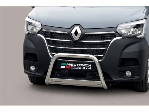 Bullbar Renault Master 63mm 2019> cu omologare de circulatie pe drumurile publice
