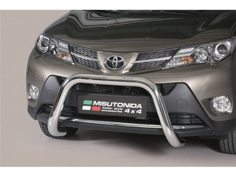 Bullbar Toyota RAV 4 76mm 2013>2015 cu omologare de circulatie pe drumurile publice