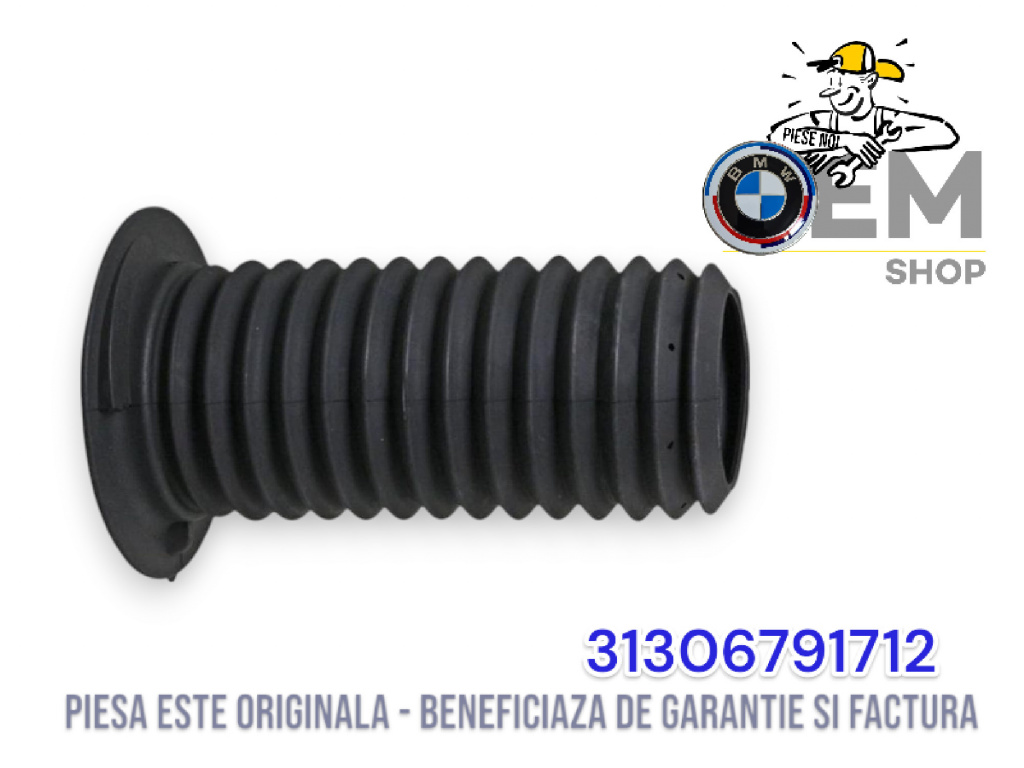 Burduf amortizor fata stanga/dr Bmw produs nou original cod piesa 31306791712