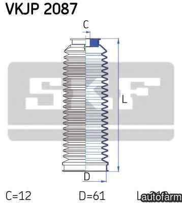 Burduf caseta directie ALFA ROMEO 147 (937) SKF VKJP 2087