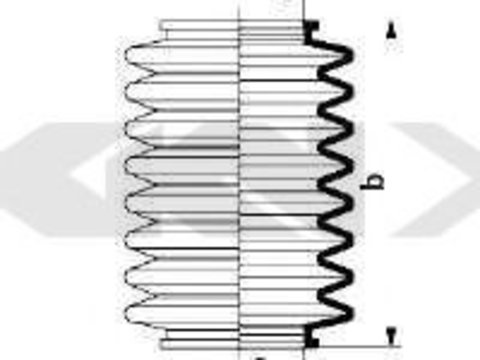 Burduf caseta directie CITROËN ZX Estate (N2) (1993 - 1998) SPIDAN 83660