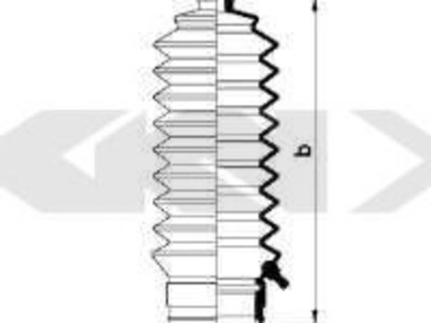 Burduf caseta directie HONDA SHUTTLE (RA) (1994 - 2004) SPIDAN 83861