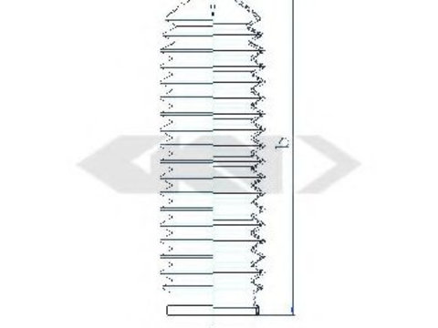 Burduf caseta directie IVECO DAILY IV platou / sasiu (2006 - 2011) SPIDAN 84261