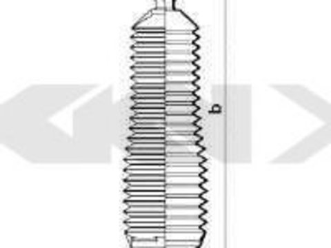 Burduf caseta directie KIA CARENS Mk II (FJ) (2002 - 2016) SPIDAN 83905