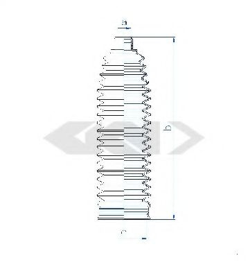 Burduf caseta directie LAND ROVER FREELANDER 2 (LF