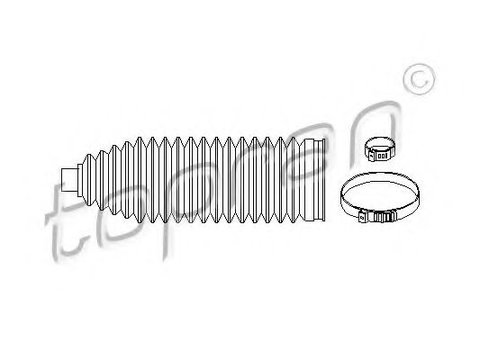 Burduf caseta directie MERCEDES VITO caroserie (638) (1997 - 2003) TOPRAN 109 442