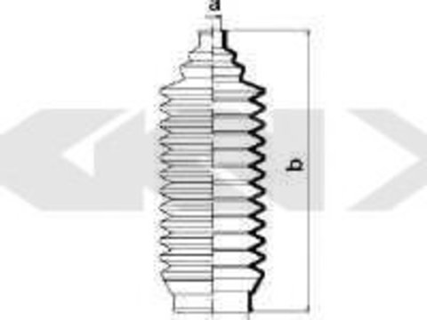 Burduf caseta directie MITSUBISHI SIGMA Break (F0_W) (1992 - 1996) SPIDAN 83692