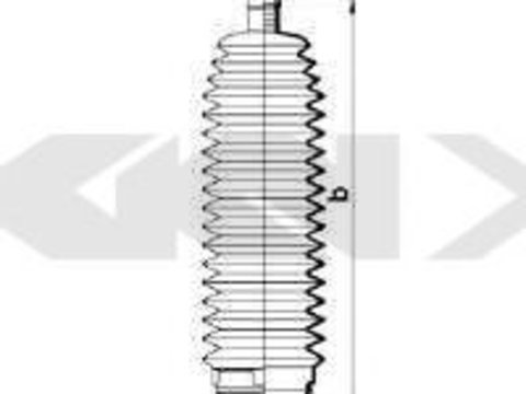 Burduf caseta directie VOLVO 850 combi (LW) (1992 - 1997) SPIDAN 83880