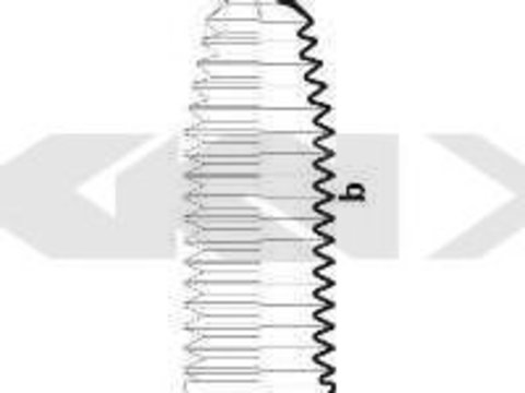 Burduf caseta directie VW TRANSPORTER Mk V platou / sasiu (7JD, 7JE, 7JL, 7JY, 7JZ, 7F (2003 - 2016) SPIDAN 84083