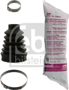 Burduf cauciuc, articulatie planetara VW CADDY ALLTRACK (SAA), Box/MPV, 05.2015 - Febi Bilstein 38349