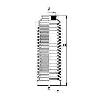 Burduf cauciuc directie 83684 SPIDAN pentru Alfa r