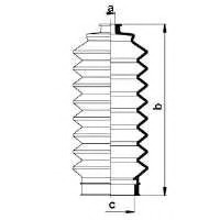 Burduf cauciuc directie 83860 SPIDAN pentru Honda Accord