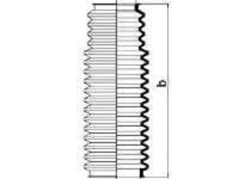 Burduf cauciuc, directie BMW 3 limuzina (E30), BMW 3 Touring (E30), BMW 3 Compact (E36) - SPIDAN 83683