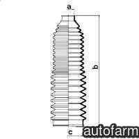 Burduf cauciuc directie MAZDA 626 V Station Wagon GW SPIDAN 83657