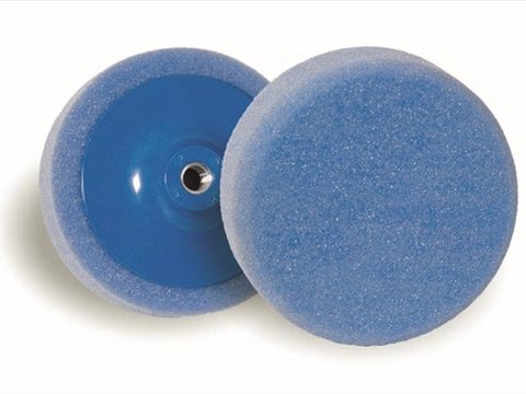 Burete polish albastru 150mm cu prindere completa 5/8mm