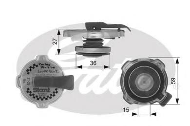 Buson,radiator - GATES RC10382