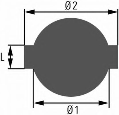 Buson,rezervor de combustibil FIAT STILO Multi Wagon (192) (2003 - 2008) HELLA 8XY 008 530-001