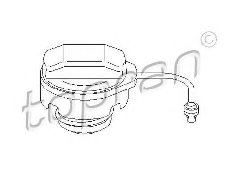 Buson,rezervor de combustibil VW GOLF III (1H1) (1991 - 1998) TOPRAN 112 984 piesa NOUA