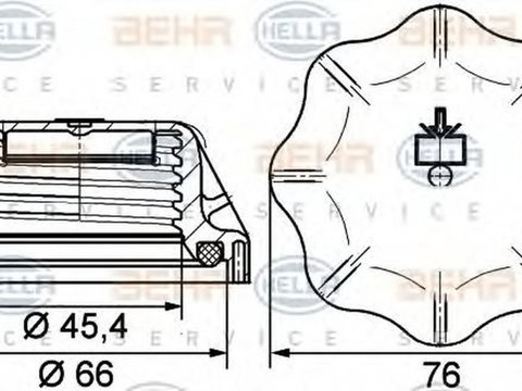 Buson vas expansiune IVECO Stralis HELLA 8MY376742311