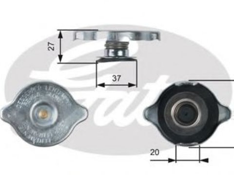 Buson,vas expansiune MERCEDES-BENZ SLK (R170) (1996 - 2004) GATES RC217