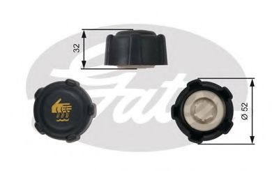 Buson,vas expansiune OPEL MOVANO B bus (2010 - 2016) GATES RC223 piesa NOUA