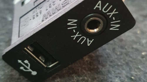 Butoane BMW USB AUX cu cablaj cod 923765