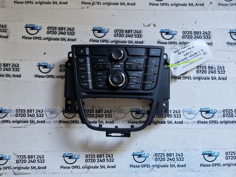 Butoane comenzi radio CD500 navigatie Opel Astra J GTC 13346052
