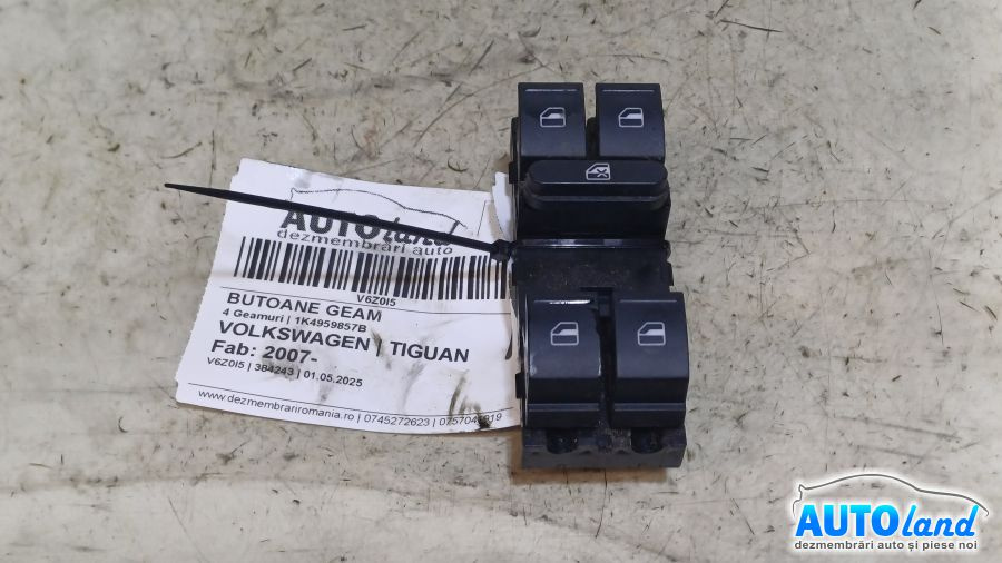 Butoane Geam 1k4959857b 4 Geamuri Volkswagen TIGUAN 2007