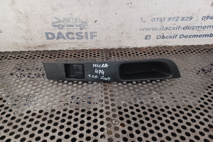 Butoane geam sofer Nissan Micra K12 [2002 - 2007] Hatchback 5-usi 1.2 MT (65 hp)