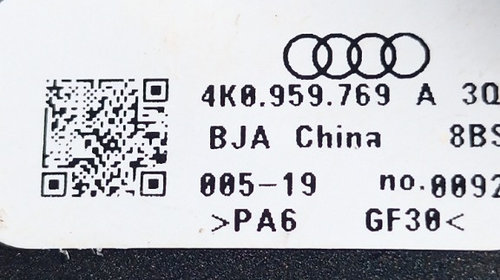 BUTOANE MEMORIE Audi A7 4K A6 C8 4K09597
