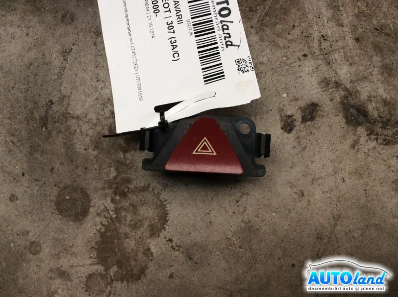 Buton Avarii Peugeot 307 3A/C 2000