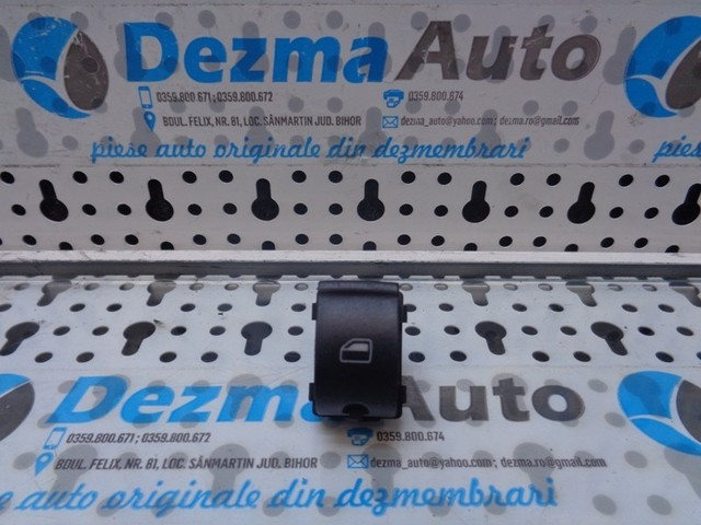 Buton comanda geam dreapta fata 8E0959855, Audi A4 (8EC, B7) 2004-2008